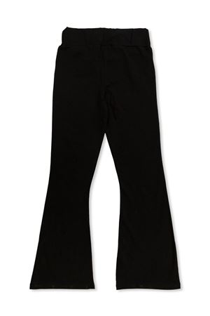 pantalone in cotone nero BALMAIN PARIS KIDS | BV6B29Z2389930BC